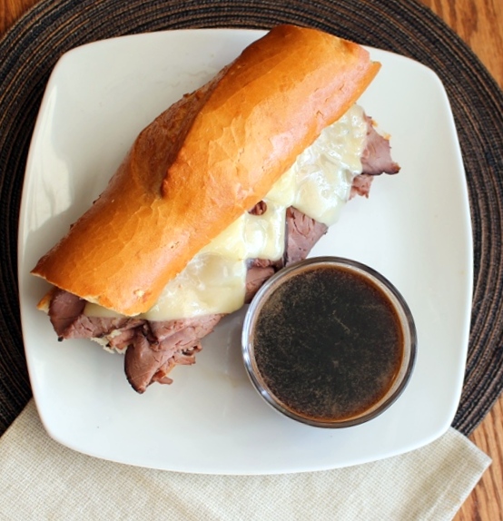 The french dip, in my opinion, is the crowning jewel of sandwiches. The savory roast beef, the mild cheese,  with the perfect bakery fresh bun conquers the tastebuds. 